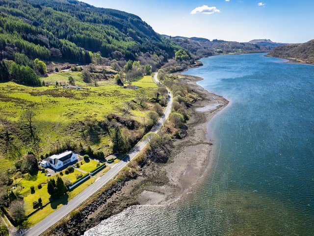 This six-bedroom house dates back to 1937 but was fully renovated in 2017 and has spectacular views over Loch Feochan.