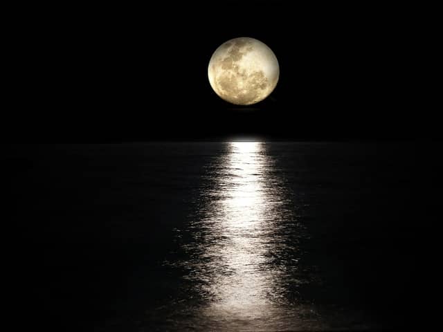 March's full moon is known as the Worm Moon.