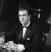 Scottish film actor Sean Connery. 