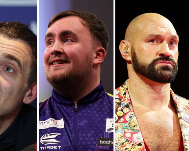 Three of the favourites to be crowned BBC Sports Personality of the Year 2024.