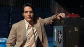David Dastmalchian in Late Night With The Devil. Cr. Umbrella Entertainment.