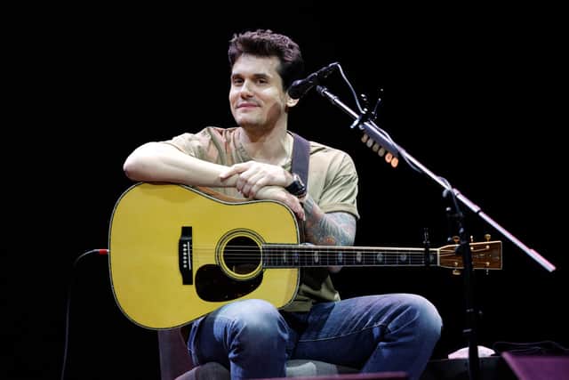 John Mayer will be playing Glasgow this week.