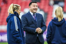 Scotland boss Pedro Martinez Losa has said criticism of the women's game 'crossed a line' at the weekend. Cr. SNS Group.