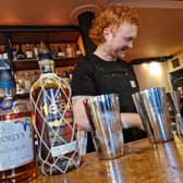 This barman at Ruma was certainly busy preparing some yummy rum cocktails for customers.