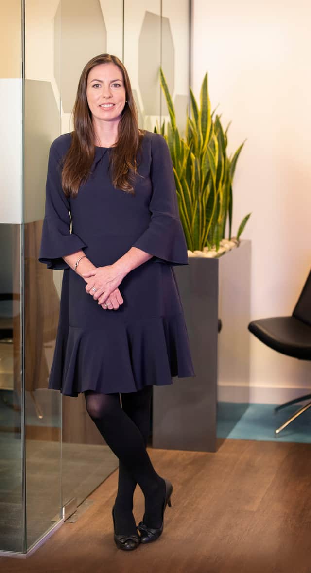 Leonie Burke, partner in the
Edinburgh family law team at Aberdein Considine