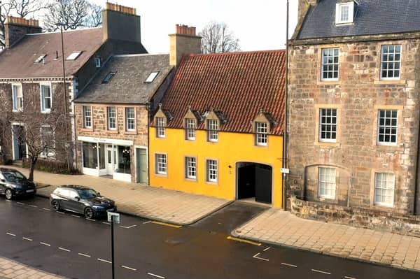 What is it? A B-listed four-bedroom yellow dwelling built in the 16th-Century that has been beautifully renovated in recent times. It is thought to be one of the oldest houses in the town and was originally constructed as an address for a French ambassador.