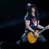 Slash will be playing Glasgow this week.