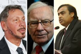These men are all worth more than $100 billion.