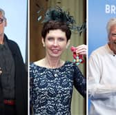 Three of Britain's richest billionaires - vacuum inventer James Dyson, gambling boss Denise Coates and Virgin chief Richard Branson.