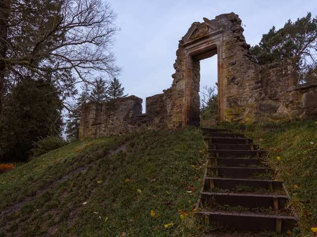 Ruins of Cammo House. Image: Adobe Stock