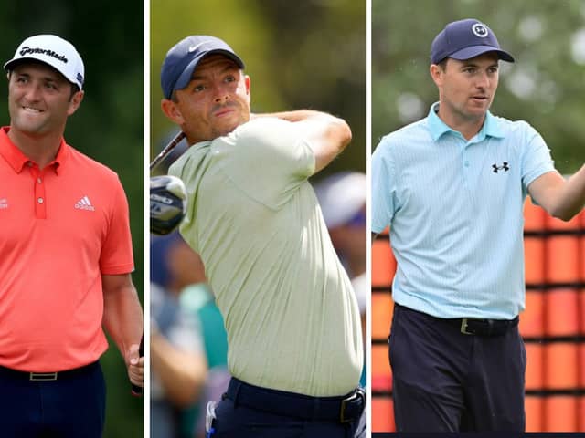 Three of the favourites to claim the Green Jacket at Augusta this year.
