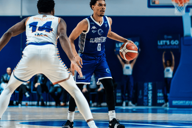 Caledonia Gladiators made it five wins from five with an overtime victory over Cheshire Phoenix. Cr. Caledonia Gladiators.
