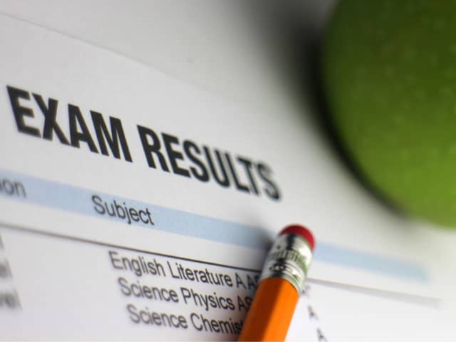 The latest figures rank Scottish schools by exam results.