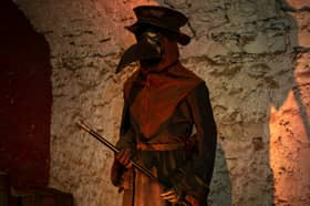 Meet the plague doctor at the daily Medical History Tours at The Real Mary King's Close.