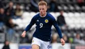 Scotland Under-21s and Bristol City forward Tommy Conway. Cr. SNS Group.