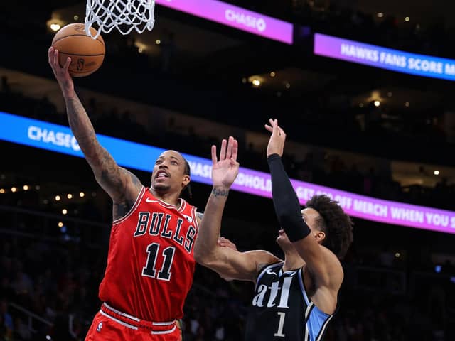 Chicago Bulls face Atlanta Hawks in tonight's NBA play-in tournament. Cr. Getty Images.