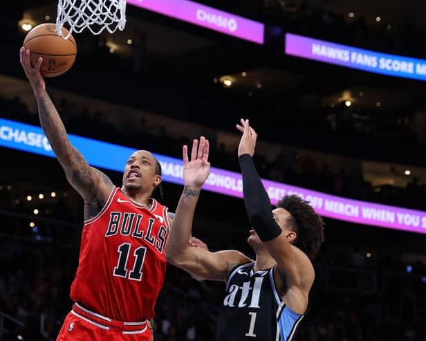 Chicago Bulls face Atlanta Hawks in tonight's NBA play-in tournament. Cr. Getty Images.