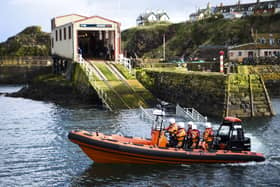 St Abbs Independent Life Boat station is one of many independent life boats in Scotland
