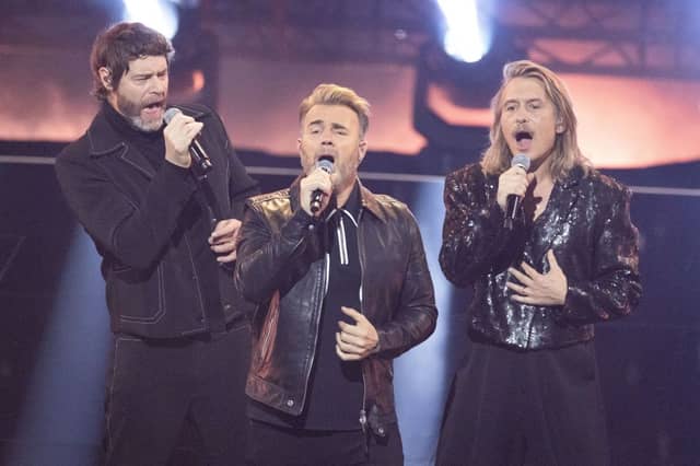 Take That will be playing three gigs in Scotland in May.