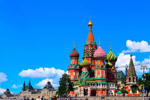 Moscow used to be a popular tourist destination but all travel to Russia is now advised against.