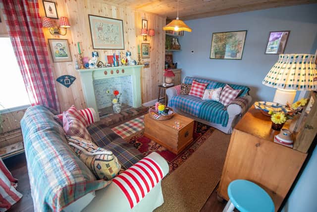 Quiney Cottage has eclectic style