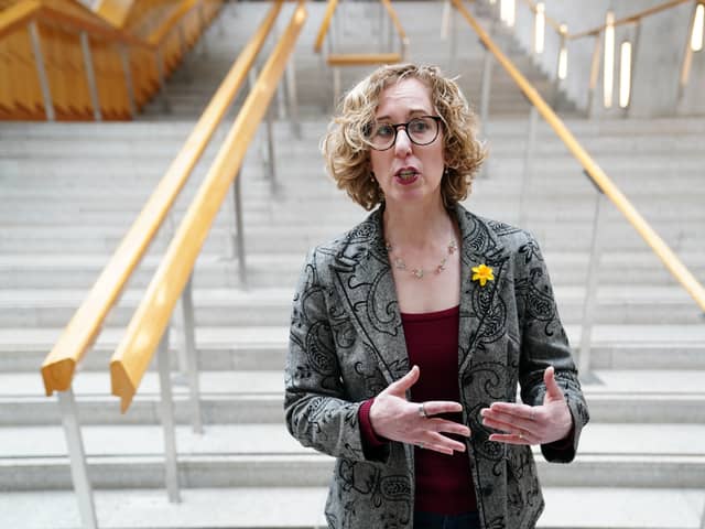 Scottish Green Party co-leader Lorna Slater 