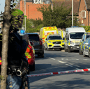 A 36-year-old man wielding a sword was arrested after an attack on members of the public and two police officers in Hainault. (Credit: Peter Kingdom/PA Wire)