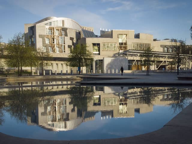 The Scottish Parliament building at Holyrood in Edinburgh. Picture: Jane Barlow/PA Wire