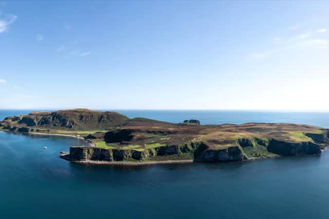 Sanda Island is off the Kintyre Peninsula