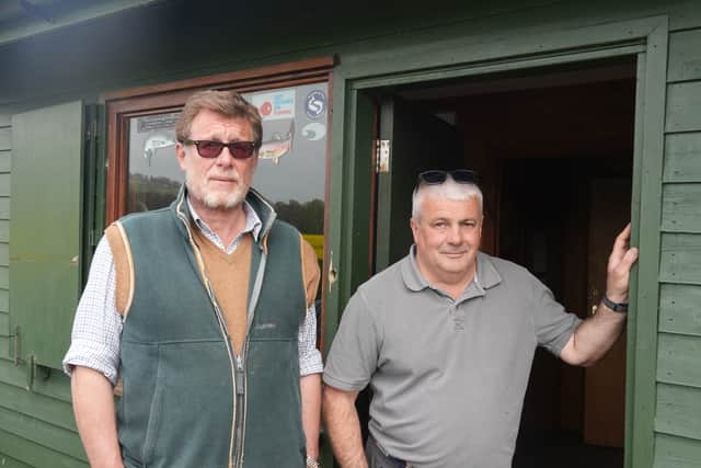 Local resident Cameron Davidson with head ghillie at Lower Pavilion Scott Povey 