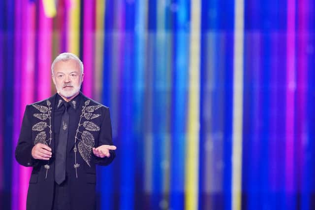 Graham Norton hosted Eurovision in Liverpool last year. Image: Getty