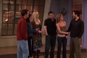 Friends: The final scene.