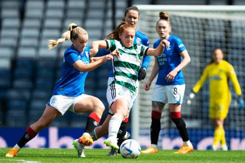 Rangers Women and Celtic Women clash at Broadwood this afternoon in a clash that has huge implications on the SWPL title race. Cr. SNS Group.