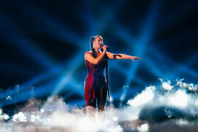 TALI is among this year's Eurovision finalists, representing Luxembourg. Image: EBU/Sarah Louise Bennett