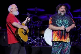 Tenacious D are in Scotland later this week. Cr. Getty Images.