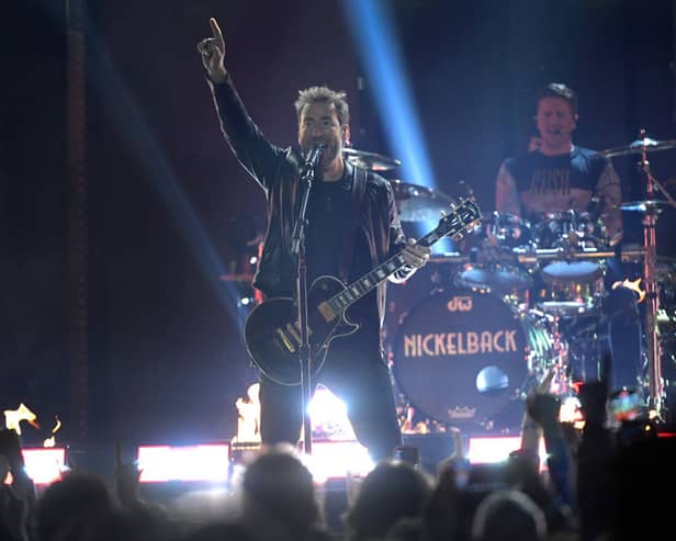 Nickelback will be playing Glasgow this month.