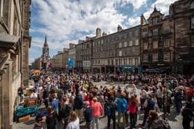 The Festival Fringe transforms central Edinburgh. Image: David Monteith-Hodge