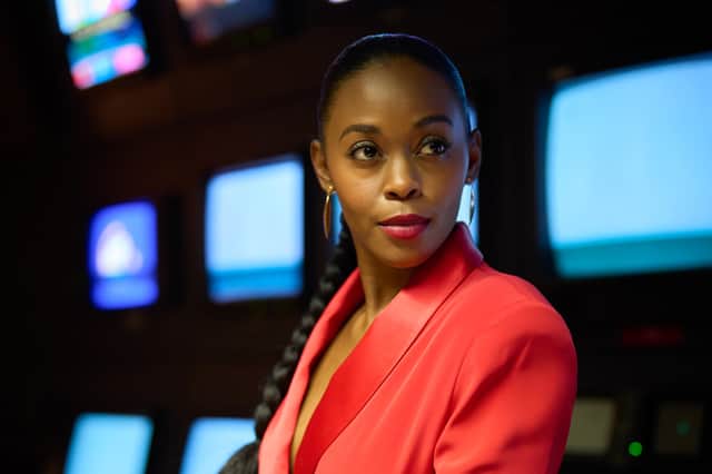 Nafessa Williams as Cameron Cook in Rivals.
