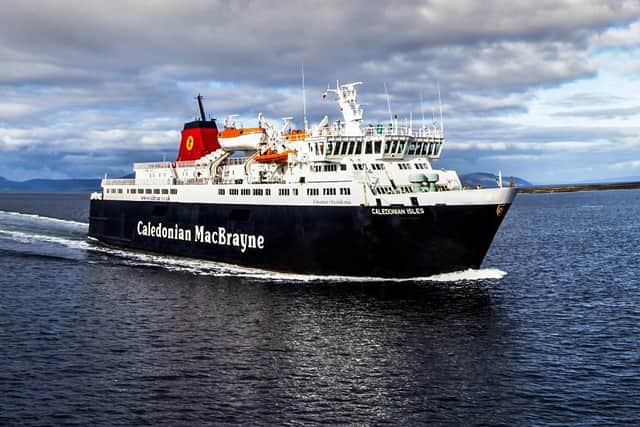 Caledonian Isles has been undergoing major repairs since January