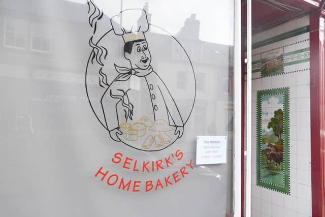 Cameron's bakery in Selkirk high street 