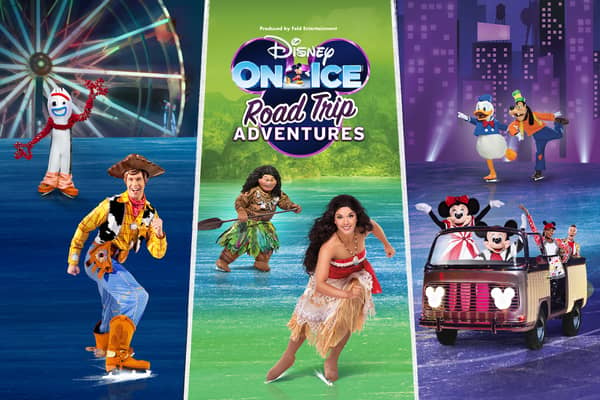 ‘Disney On Ice present Road Trip Adventures’ skates in to venues across the UK in Autumn/May 2024.