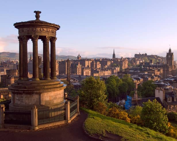 The city of Edinburgh is one of the stars of the new Rebus television series - based on the books written by Ian Rankin.