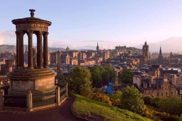 The city of Edinburgh is one of the stars of the new Rebus television series - based on the books written by Ian Rankin.
