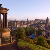 The city of Edinburgh is one of the stars of the new Rebus television series - based on the books written by Ian Rankin.