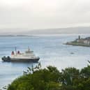  A ferry heading to Rothesay. Picture: John Devlin