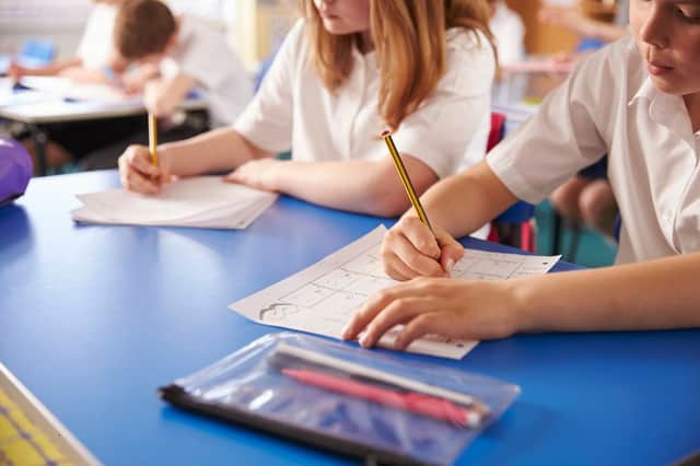 Schools across Scotland were ranked according to pupils' attainment in listening and talking, numeracy, reading and writing.
