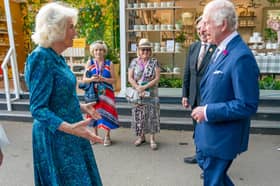 King Charles and Queen Camilla got a sneak preview of the Chelsea Flower Show this week.