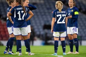Scotland Women will play next month's game against Israel Women behind closed doors. Cr. SNS Group.