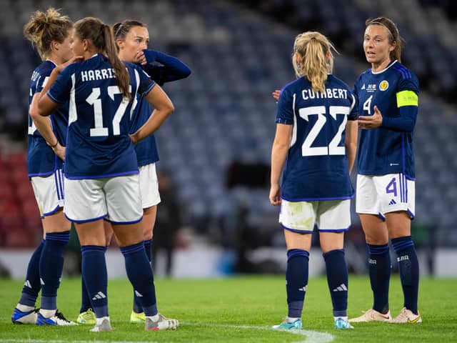 Scotland Women will play next month's game against Israel Women behind closed doors. Cr. SNS Group.