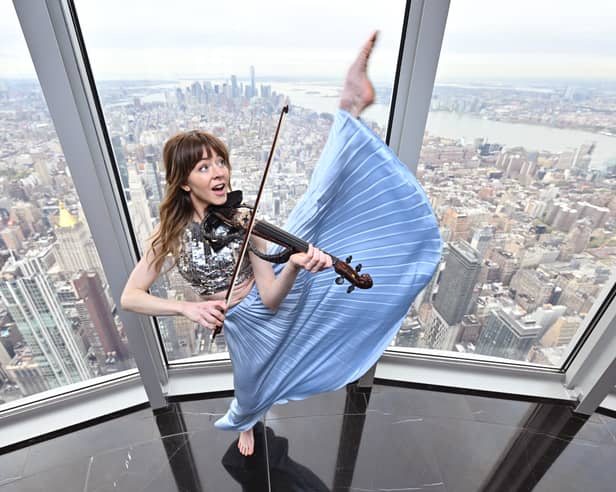 Lindsey Stirling will tour the UK. Image: Getty